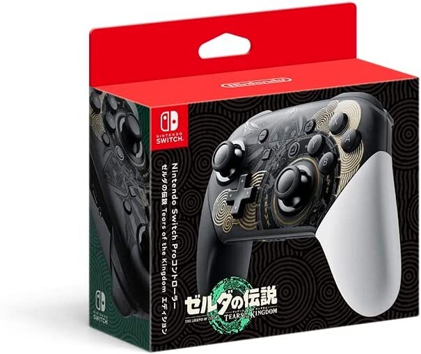 Nintendo Official Switch Pro Controller The Legend Of Zelda Tears
