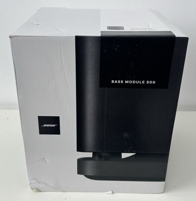 Buy Bose Bass Module 500 Black Subwoofer online | eBay