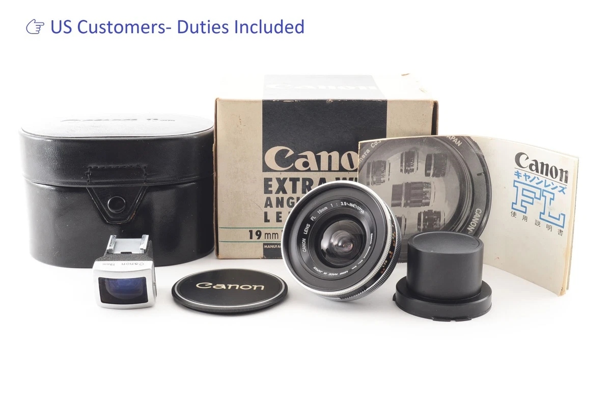 Canon FL Camera Lenses 19mm Focal for sale | eBay