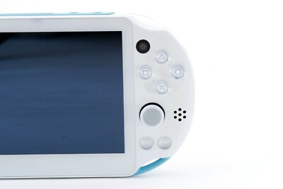 Sony PS Vita Light Blue White Slim Playstation PCH-2000 w/ Charger