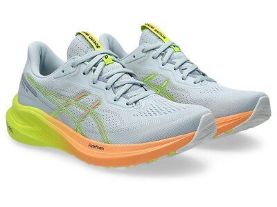 ASICS Women Running shoes GT-1000 13 PARIS Cool Grey/Safety Yellow