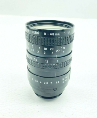 COSMICAR PENTAX 8-48mm TV ZOOM CAMERA LENS 1:1.0 | eBay