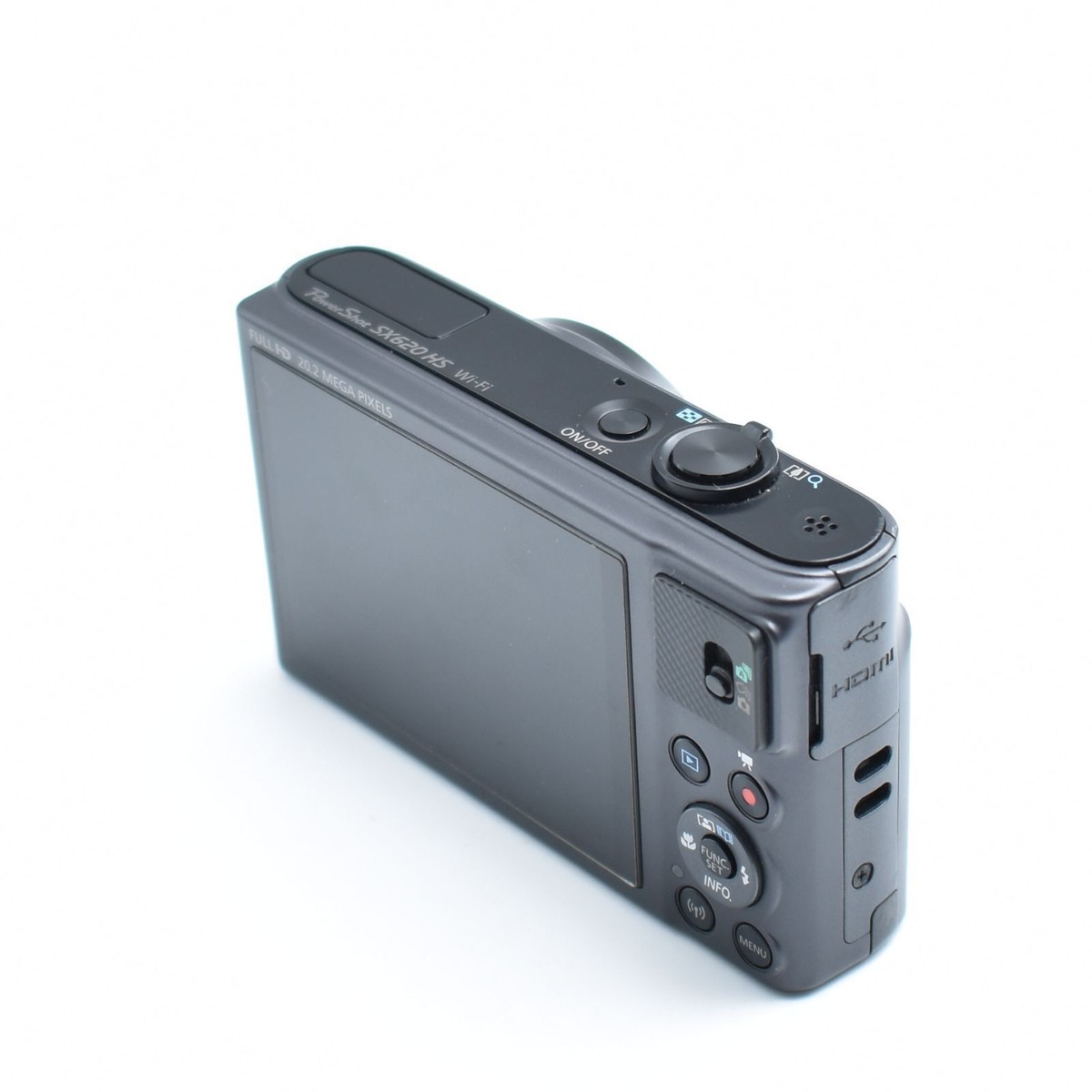 Canon Powershot SX620 HS Compact Digital Camera Black Used w