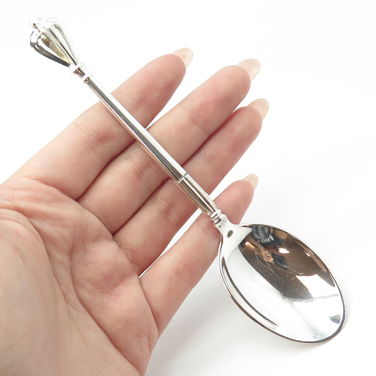 W & S SORENSEN 925 Sterling Silver Antique Art Deco Denmark Cage