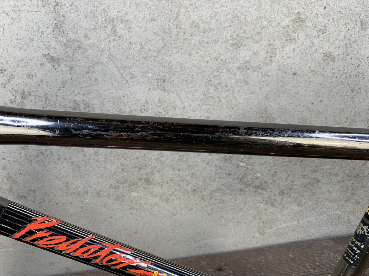 Schwinn Streetwise Bmx Frame And Fork 20” Old School Black Chrome