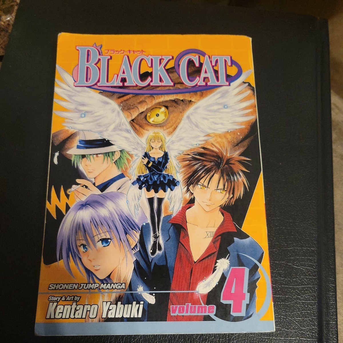 Black Cat Ser.: Black Cat, Vol. 4 by Kentaro Yabuki 3rd pr shonen