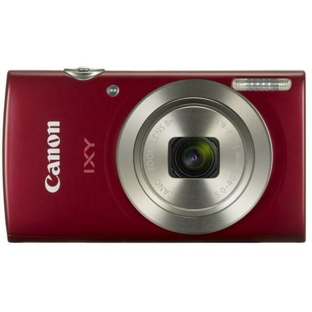 Canon IXY 200 20MP Compact Digital Camera - Red for sale online | eBay