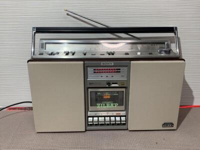 SONY CFS-V8 ZILBA'P STEREO FM AM Radio Cassette Recorder Boombox