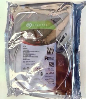 Original Seagate IronWolf 4TB ST4000VN008 NAS 64MB SATA 3.5