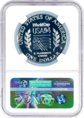 1994 D $1 Silver World Cup NGC MS69 PL | eBay