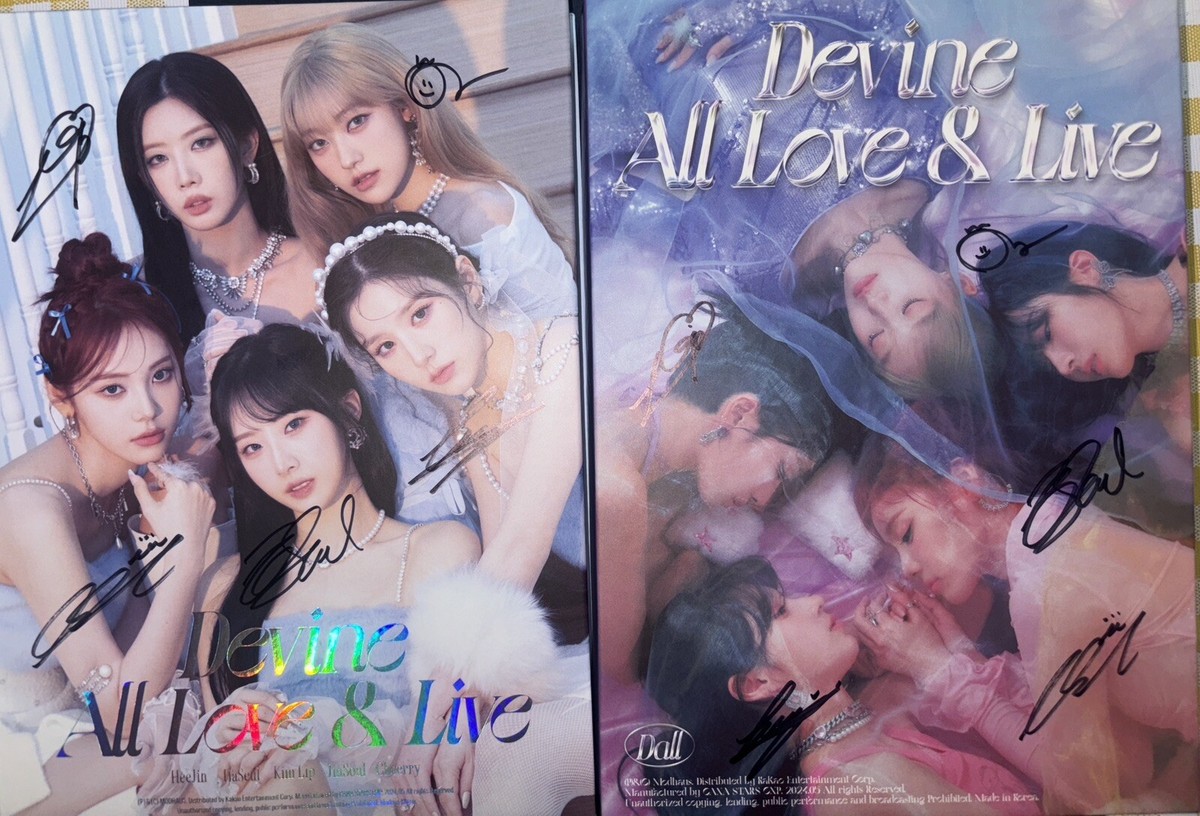 ARTMS [DALL] ALL MEMBER AUTOGRAPHED SIGNED ALBUM Full Set Loona | eBay