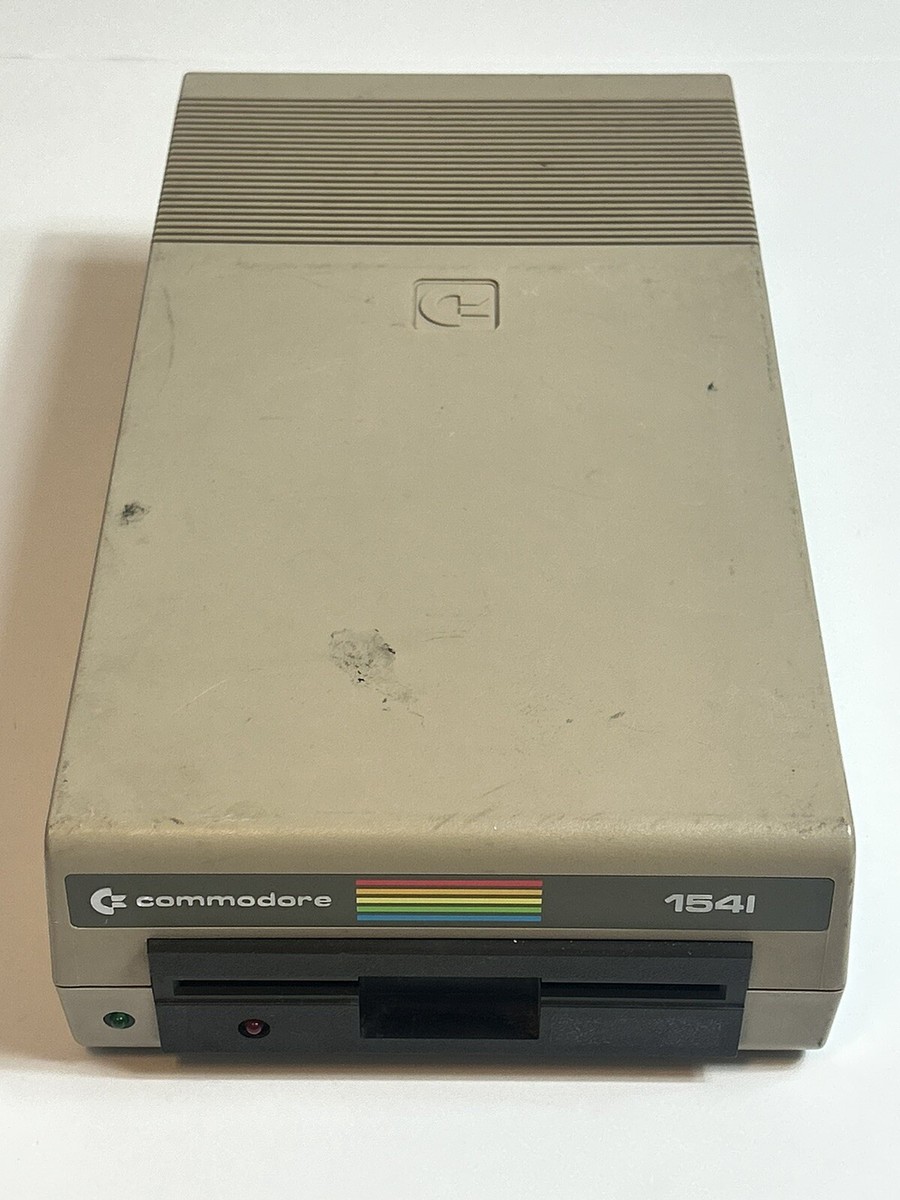 Commodore 64 Single Drive Floppy Disk Computer 1541 154I For Parts