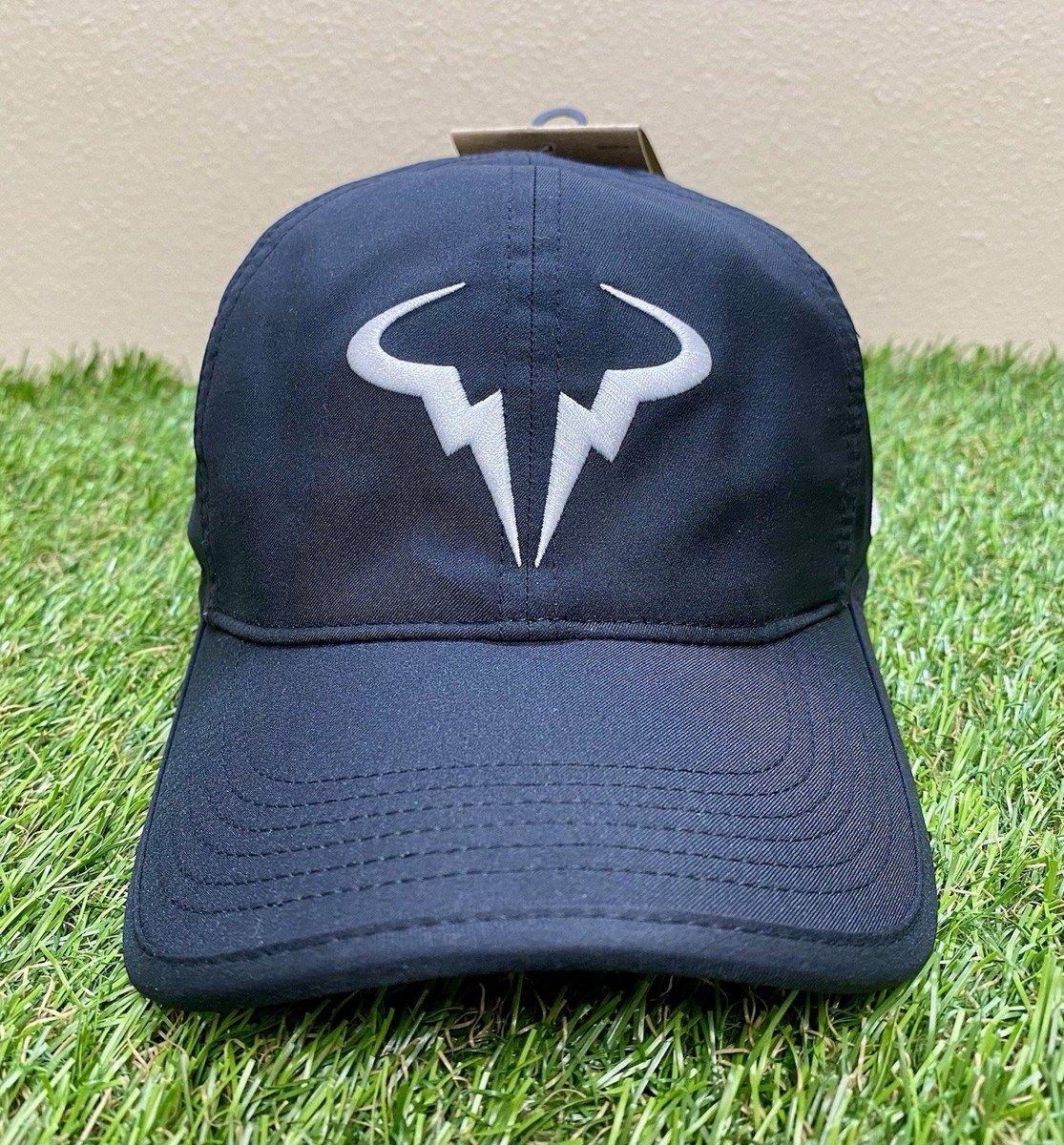 Rafael Nadal x Nike Dri-Fit Black Tennis Club Cap Hat FB5600-010