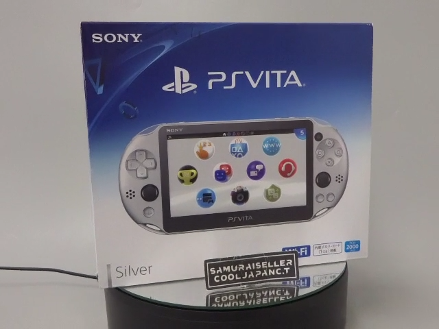 SONY PlayStation PS Vita Wi-Fi Model Silver Game Console PCH-2000