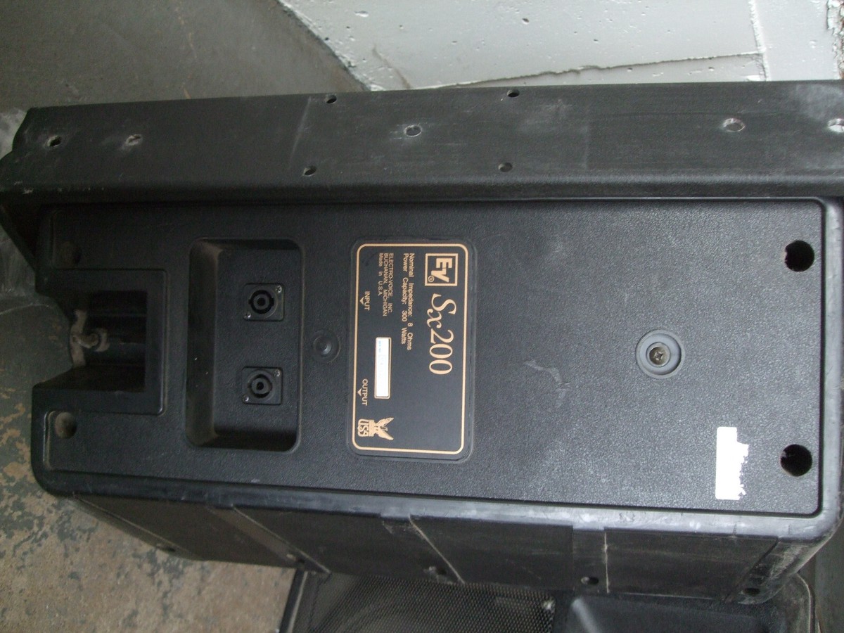 Electro-Voice SX-200 Speakers PAIR. Metal hangers included! | eBay