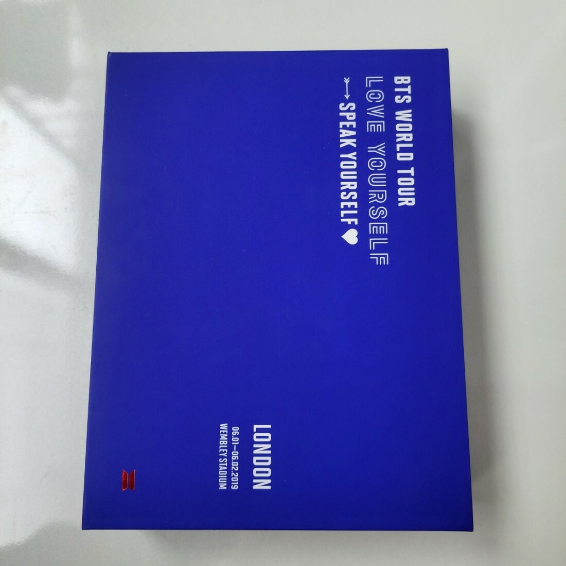 BTS World Tour Love Yourself London DVD Full Package Opened/ No