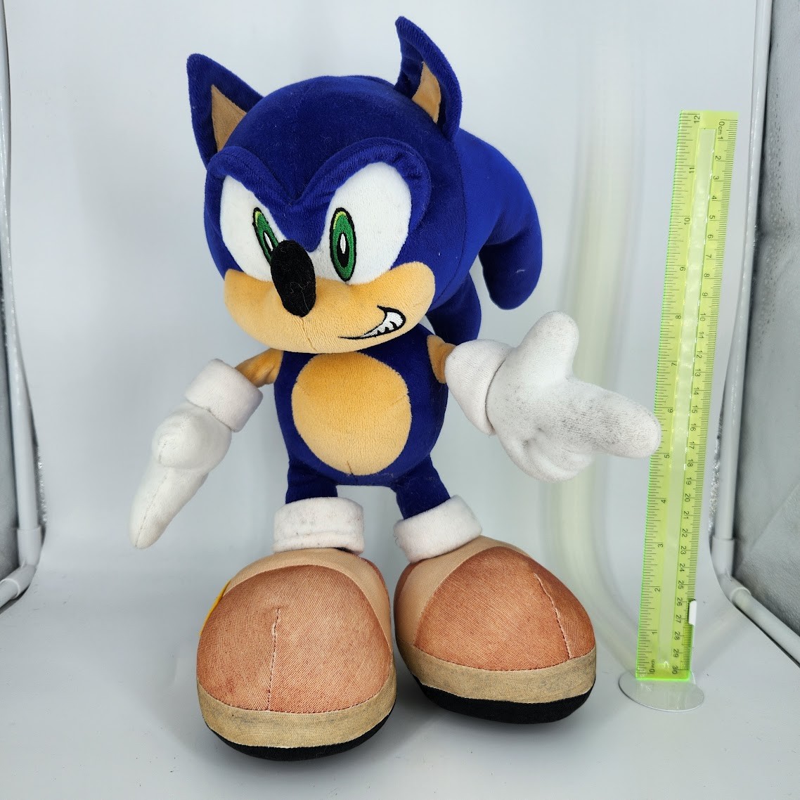 Sonic The Hedgehog Plush 2000 MAC YUCCA Jumbo Sonic 13
