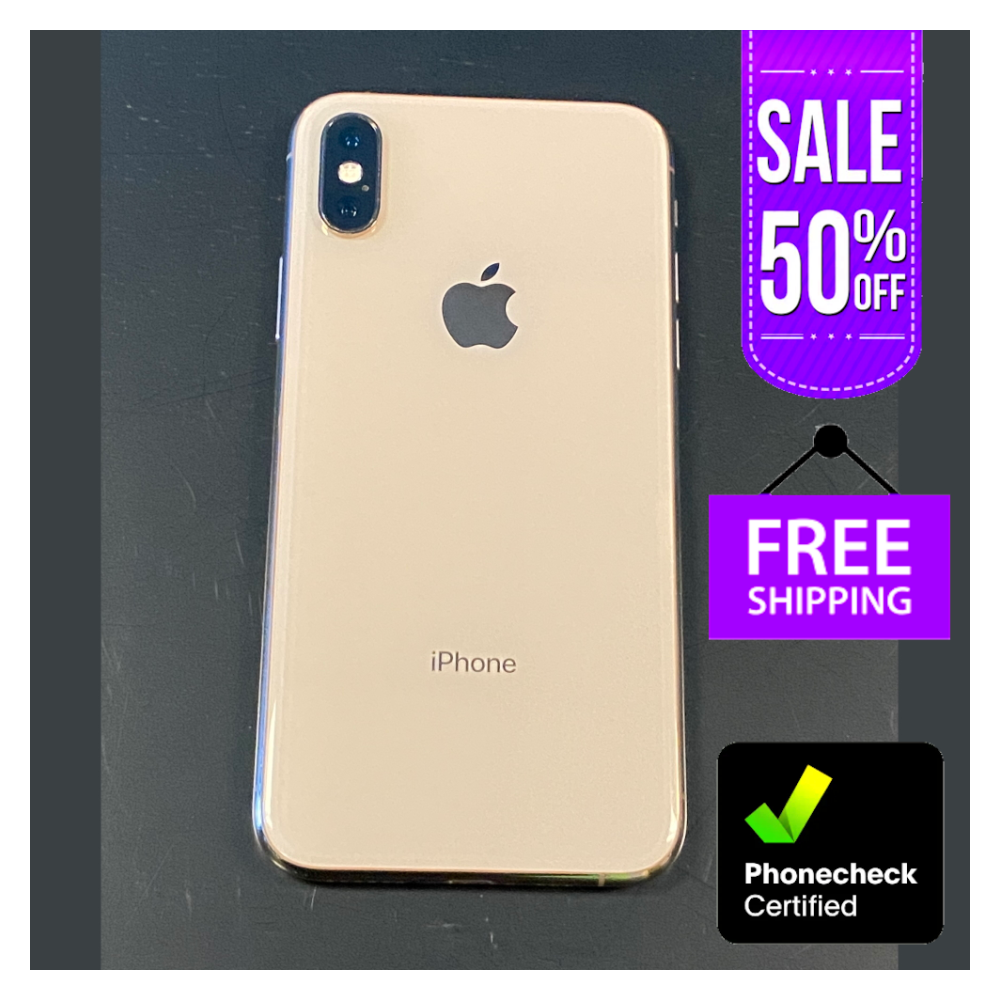 Apple iPhone XS - 64 GB - Gold (Sprint) for sale online | eBay