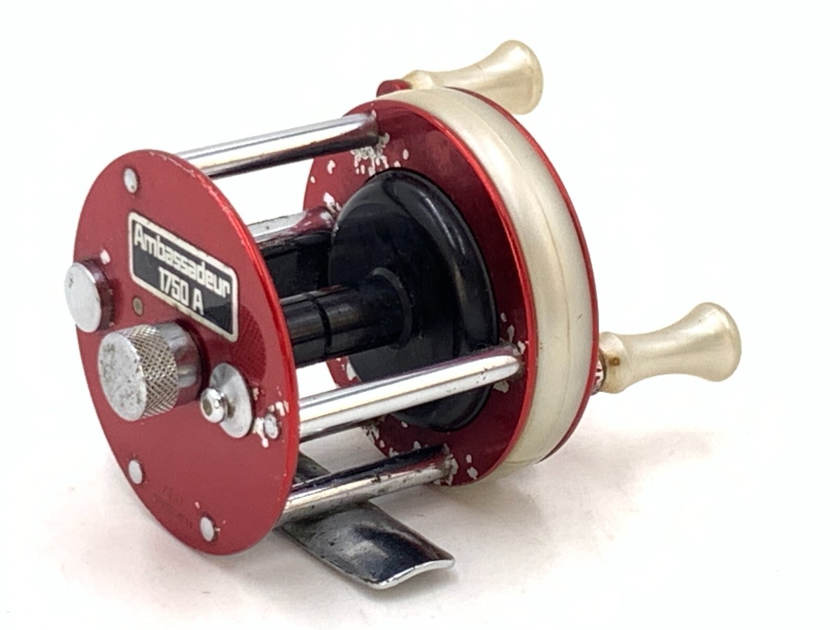 ABU 1750 A ベイトリール 赤 【公式通販】