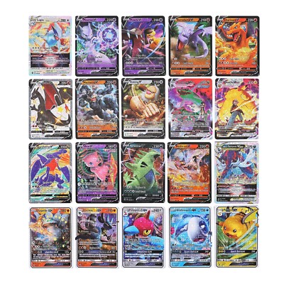 55 piece Foil Card Vmax GX EX VStar Energy Cards Pokemon Charizard