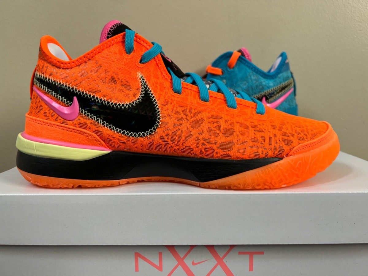 Nike Lebron NXXT Gen 'I Promise' Multi-Color Orange Blue Size 12