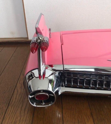 JUNK POPWORKS 1959 Cadillac Stereo Music System Pink Radio