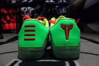 NEW Nike Kobe XI Elite Low Flyknit iD Grinch Neon Green Sz 11 | eBay