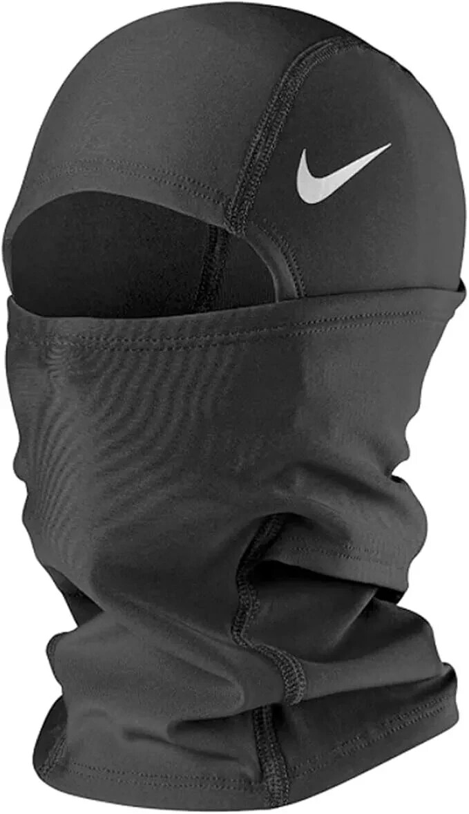 Nike Pro Therma Fit Hyperwarm Hood Mask Dri Fit Balaclava Black