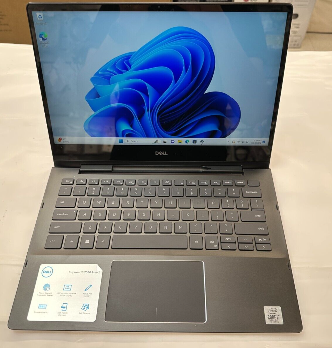 Dell Inspiron 7391 2-in-1 i7 CPU 16GB 512GB SSD WIN 11 Home | eBay