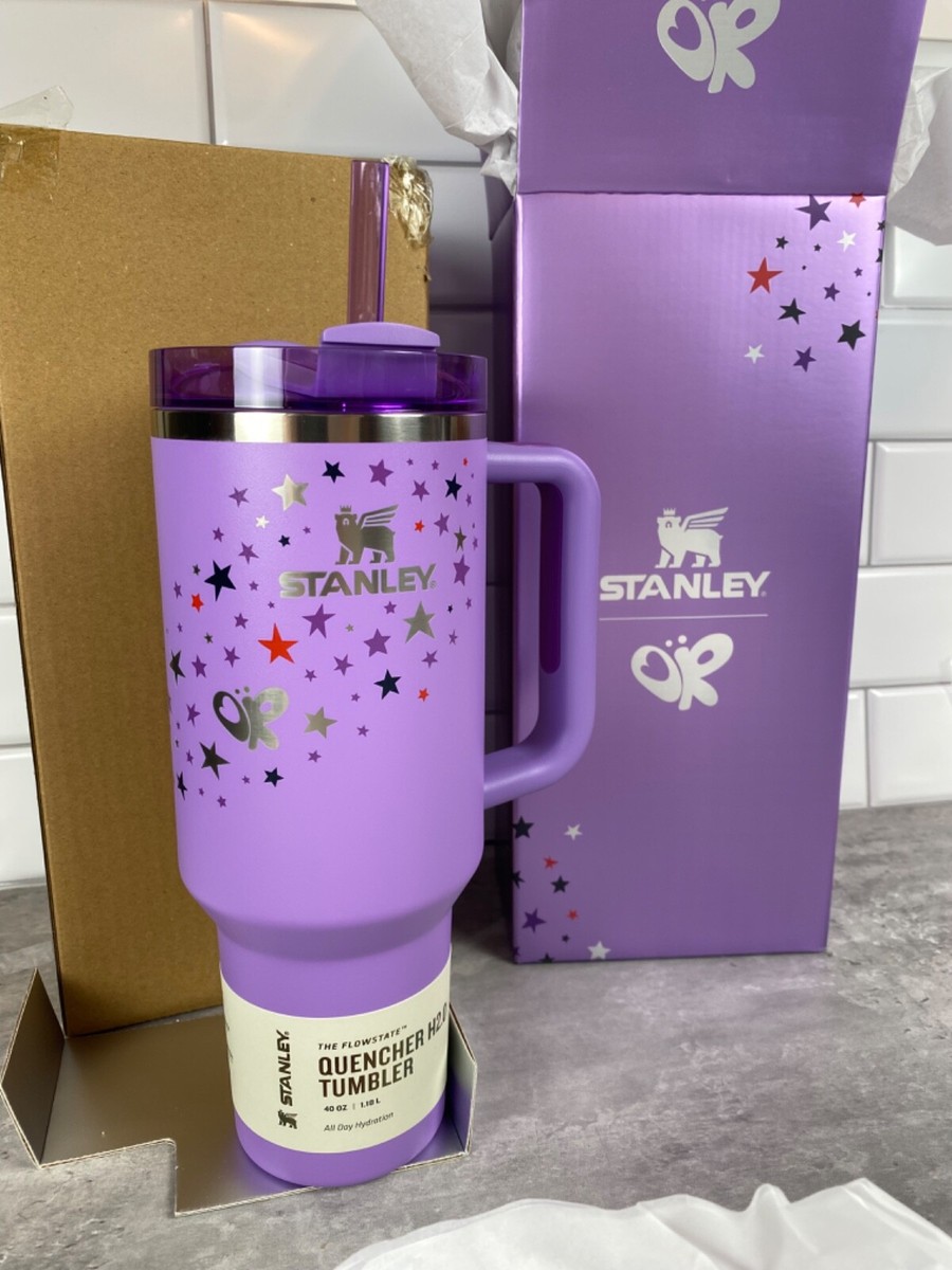 Olivia Rodrigo Stanley Tumbler 40 oz 1.18L Quencher H2.0 Purple