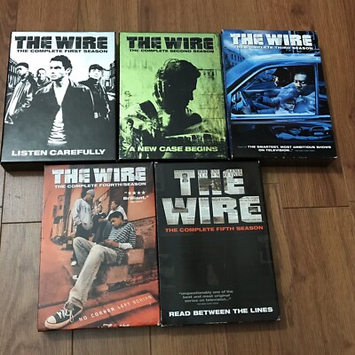 The Wire HBO Complete Series DVD Box Sets Seasons 1-5 Season 1 2 3