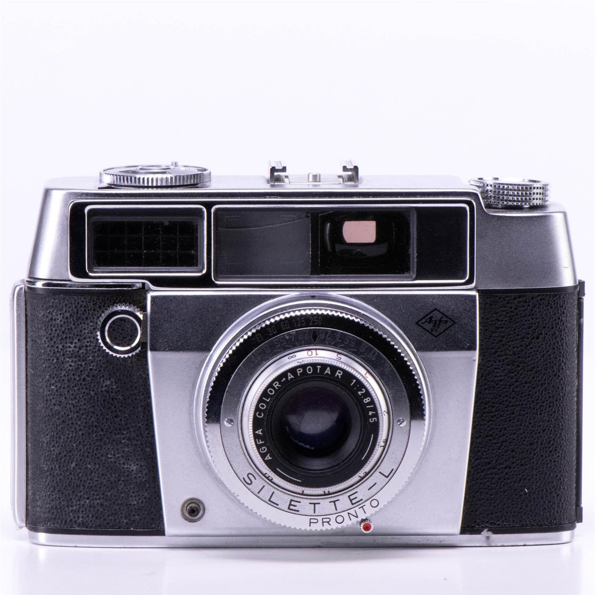 Agfa Silette L Camera | 45mm f2.8 lens | White | Germany | 1956 | eBay