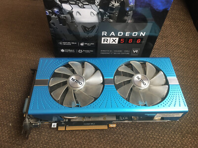 Sapphire Nitro + RX 580 RX580 8GB Special Edition Graphics Video