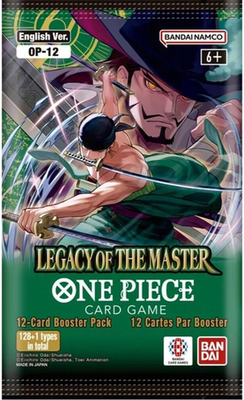 Legacy of the Master Booster Pack One Piece Card Game OP-12