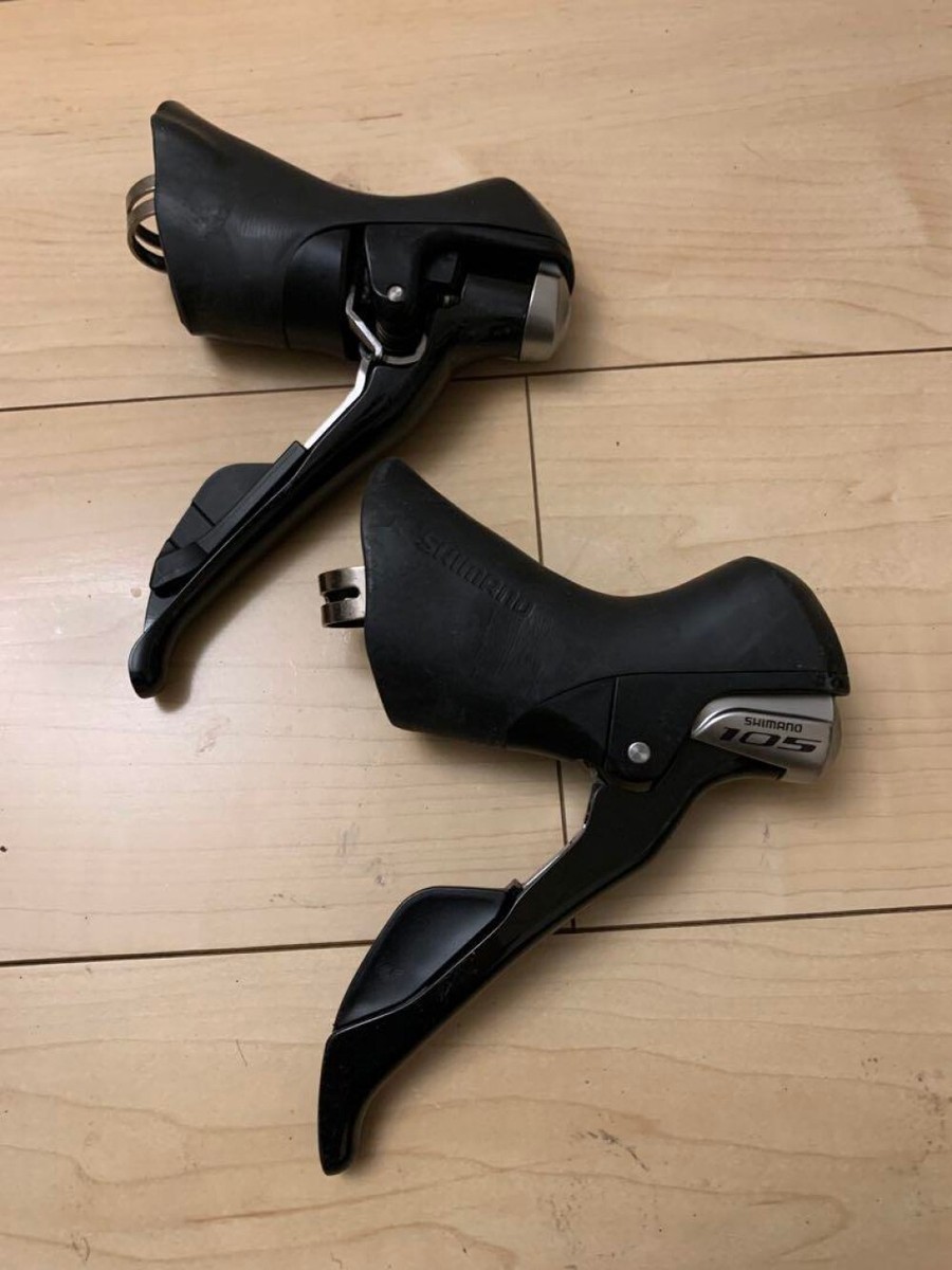 Shimano 105 ST-5800 STI Shifters 2x11s Brack Dual Control Levers L