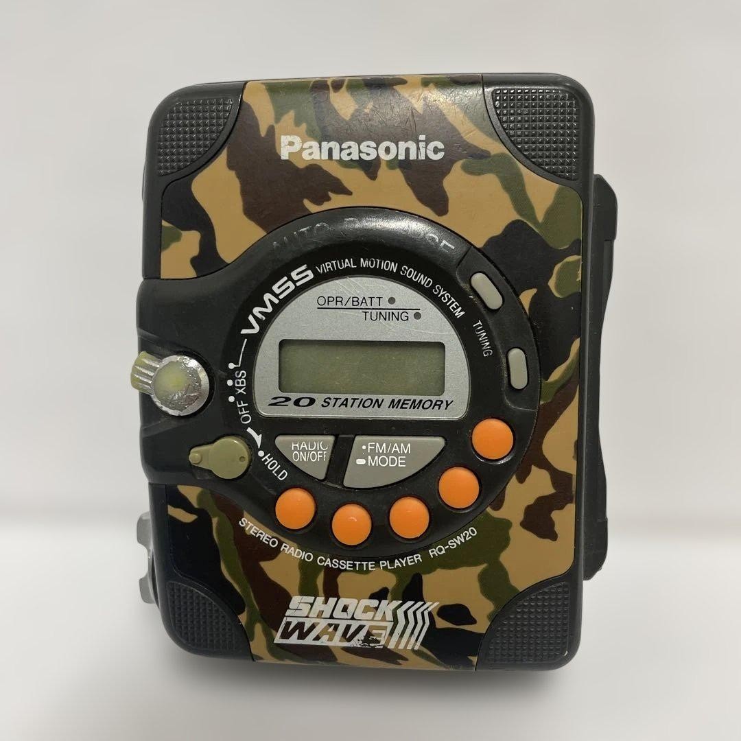 Panasonic Shock Wave RQ-SW20 Portable Cassette Player Walkman