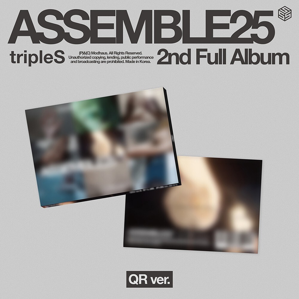 TRIPLES [ASSEMBLE25] 2nd Album QR Ver. / QR Card+MV Photo Book+