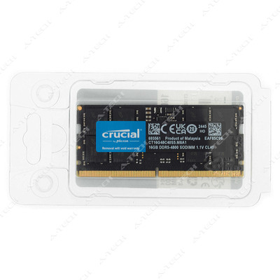 Crucial 16GB DDR5 PC5-38400 SODIMM Factory Sealed Laptop Memory