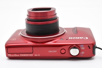 Canon PowerShot SX600 HS 16.0MP Digital Camera - Red for sale