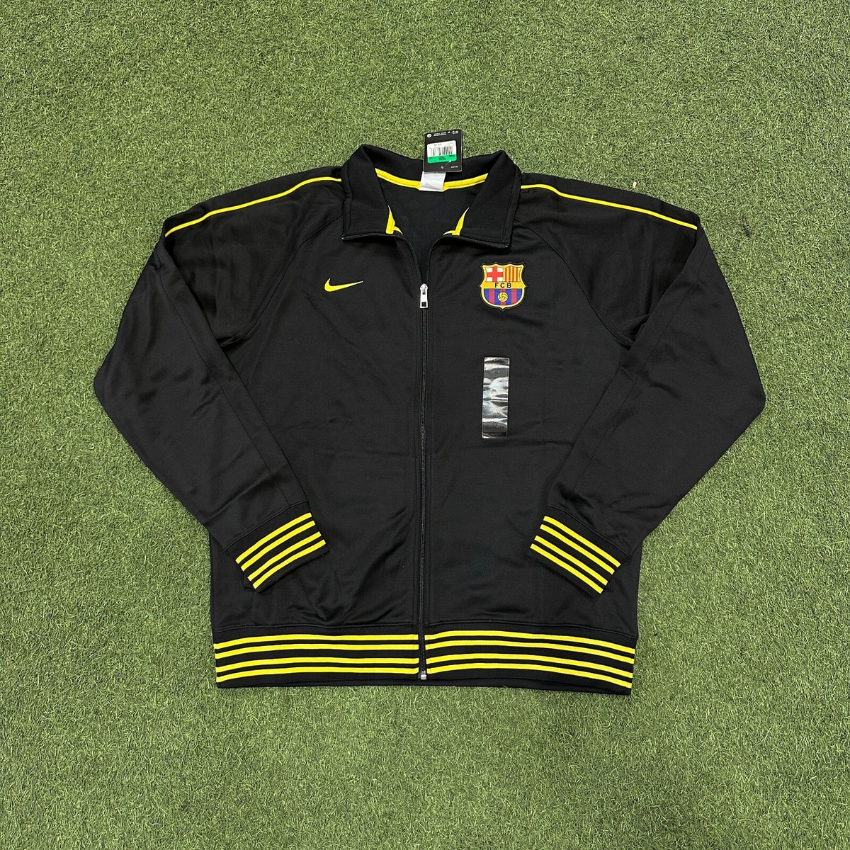 Nike FC Barcelona Away Men's Soccer Track Jacket | eBay