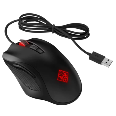 OMEN HP Mouse 600 Wired Optical Gaming Mouse with 6 Buttons 12000