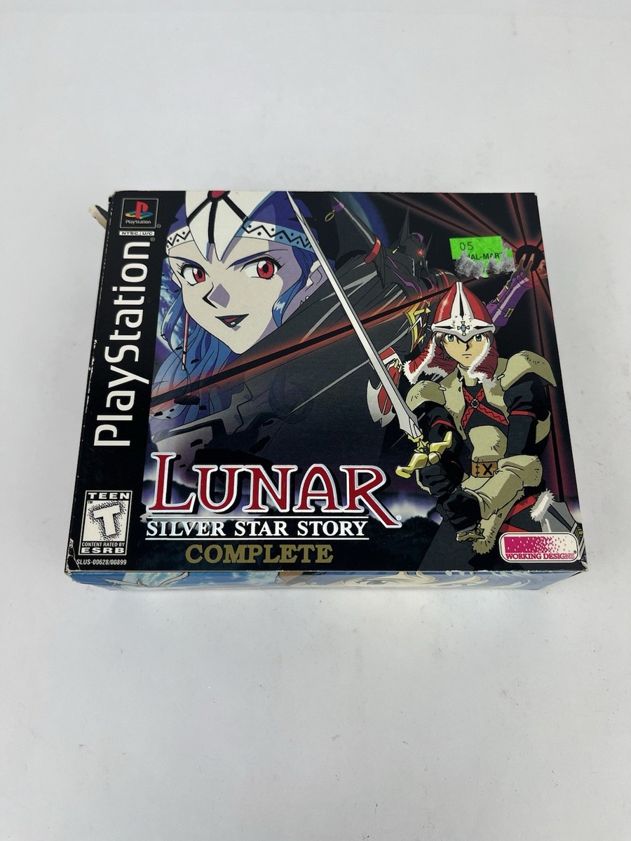 Lunar: “Silver Star Story Complete” (PlayStation 1, PS1) 4-Discs