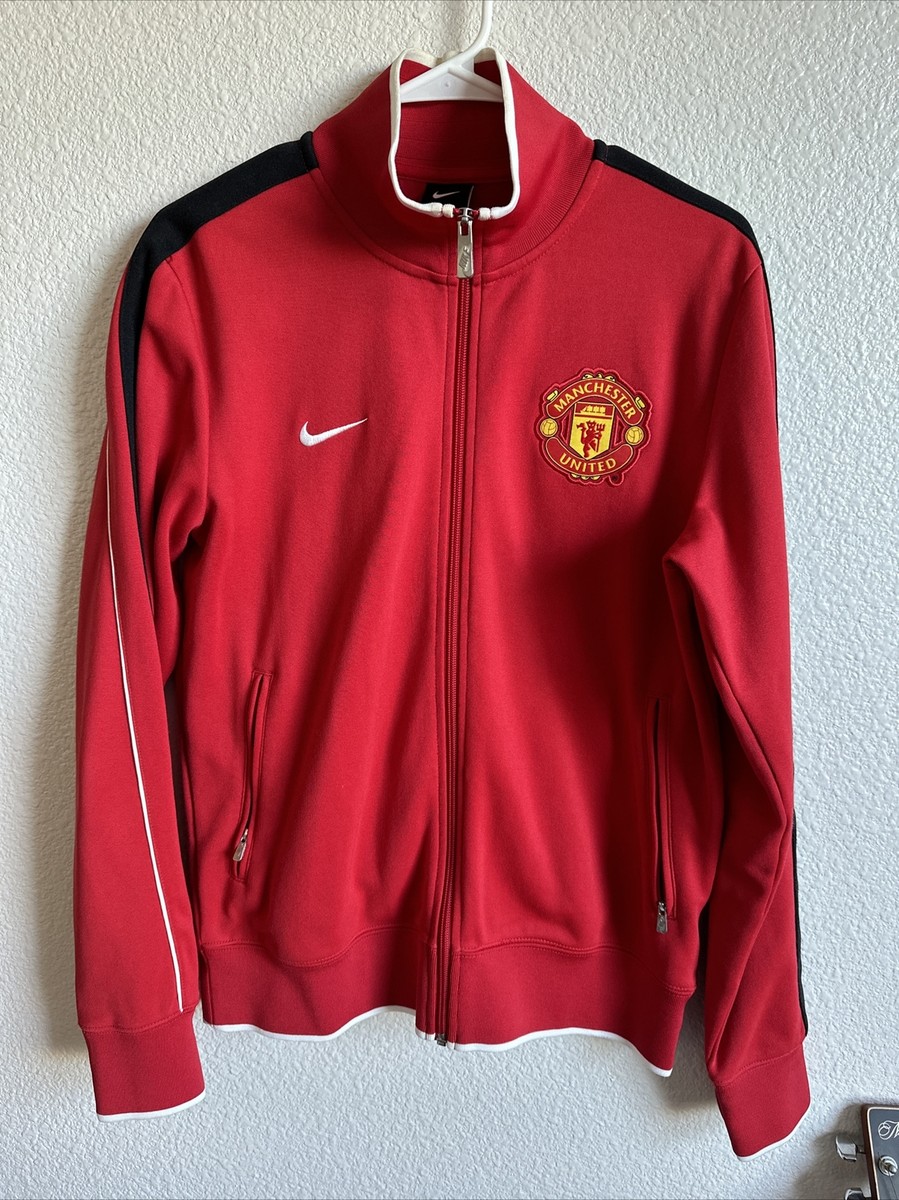 Nike X Manchester United Track Jacket Red Medium | eBay
