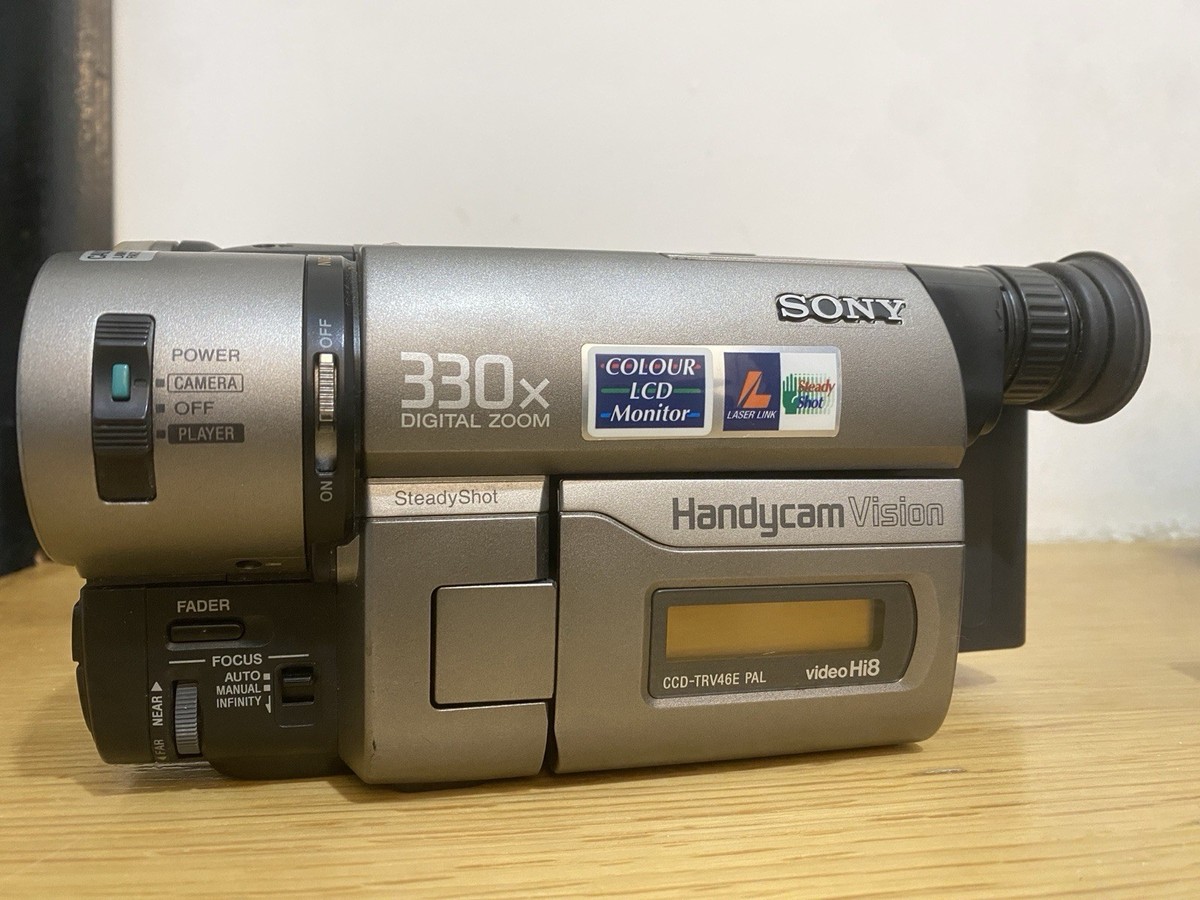 Sony Handycam CCD-TRV46E PAL Video Hi8 330X Digital Zoom | eBay