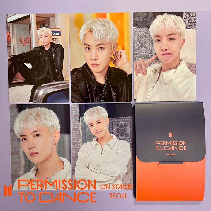 BTS J-HOPE PTD PERMISSION TO DANCE On Stage SEOUL Mini Photo Card