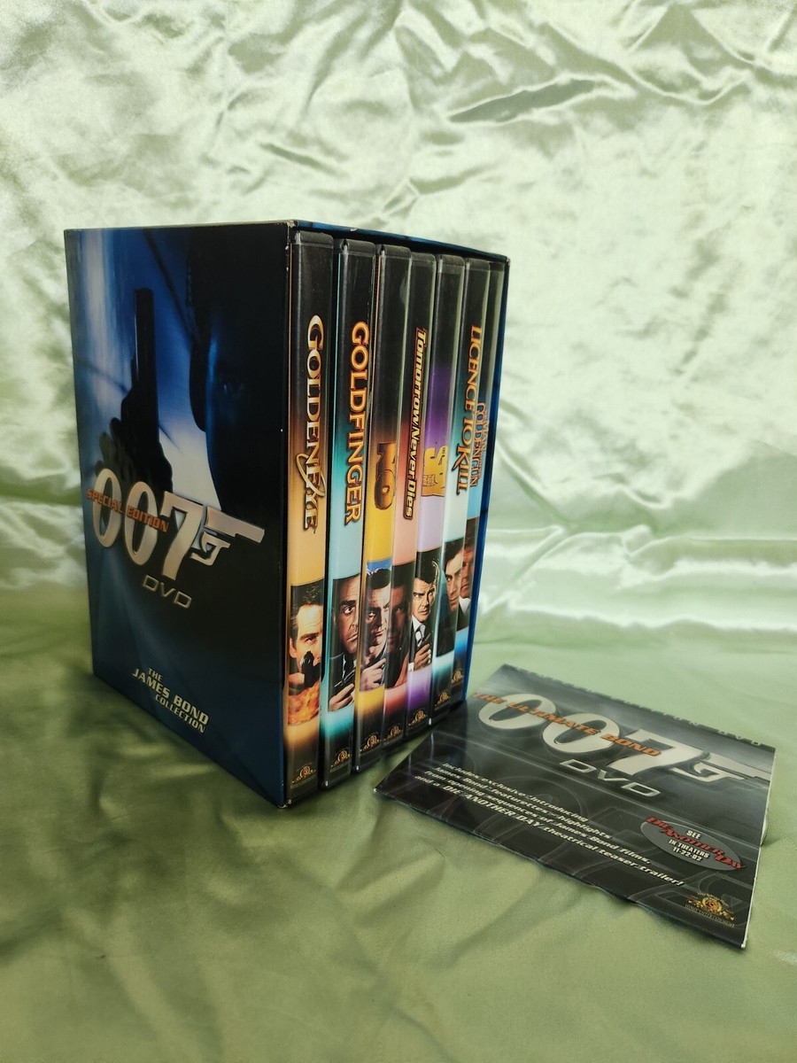 James Bond 007 DVD Special Edition Collection Box Set 7 Classic