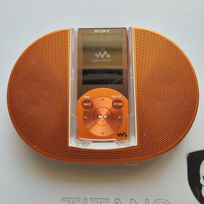 Sony Walkman NW-S644 Orange with Stereo Speaker from Japan Only