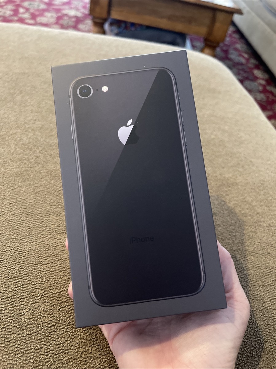RETAIL BOX Apple iPhone 8 - 64GB Space Gray EMPTY BOX NO PHONE (CT