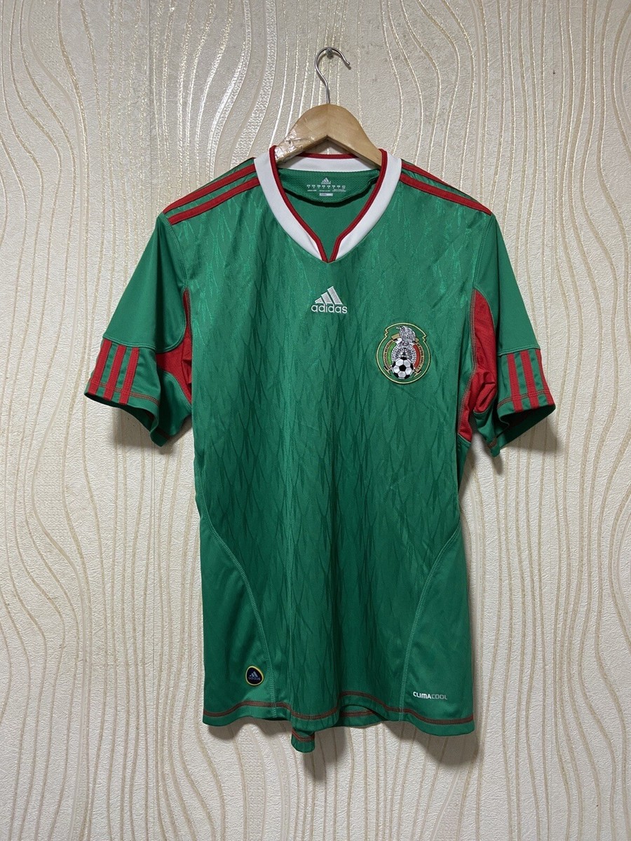 MEXICO 2010 2011 HOME FOOTBALL SHIRT SOCCER JERSEY ADIDAS P41410