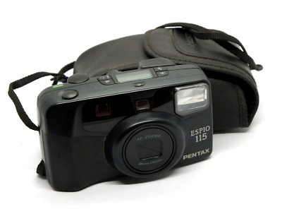 Pentax ESPIO 115 Point & Shoot 35mm Film Camera 38-115mm from